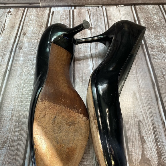 Stuart Weitzman patent leather heels 9N - Picture 6 of 7